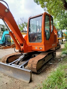 Mini-excavatrice sur chenilles 7 tonnes DH70-7, faible nombre d'heures de fonctionnement, authentique fabrication coréenne Doosan DH70 DH60, machine de terrassement hydraulique - Product Image 5