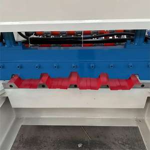 남아프리카 공화국과 짐바브웨 인기있는 강철 금속 686 IBR 프로필 아연 도금 지붕 패널 장경간 지붕 롤 성형 기계 가격 - Product Image 4