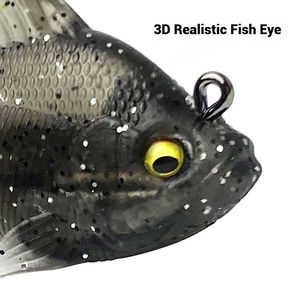 Venta al por mayor de cebos blandos realistas en forma de pez: cabeza de plomo/envuelto en plomo, anzuelo único para pesca en mar y curricán - Product Image 3