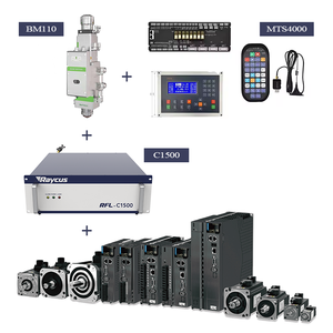 Piezas de equipos láser 1.5kw 2kw 3kw Raycus Laser Source + Raytools/Boci Cutting Head + Fscut2000C + BCS100 para máquina de corte láser - Product Image 2