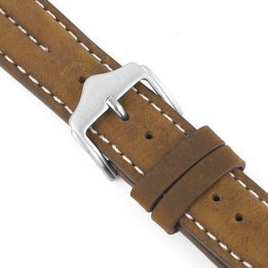 Bracelet de montre en cuir véritable fait à la main pour <span class=keywords><strong>Panerai</strong></span> Bracelet de montre en cuir <span class=keywords><strong>vintage</strong></span> 20mm Bracelet de luxe de haute qualité diverses couleurs - Product Image 5