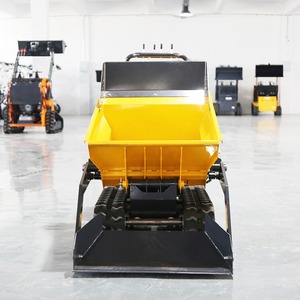 Minidumper de 500 kg con orugas y autocargador, minicargadora de 500 kg - Product Image 6