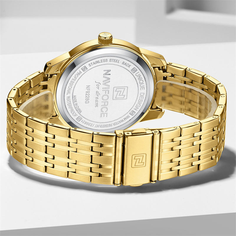 Naviforce 9228 Waterproof Mechanical Stainless Steel Watch
