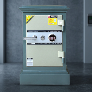 Caja de Seguridad para Plantas Simuladas con Cerradura de Llave y Abrazadera, Marrón, WELKO, Caja Fuerte Ignífuga para el Hogar - Product Image 3