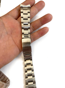 Bracelet pour Tudor, extrémités courbées solides, 19 mm, 20 mm, acier inoxydable 904L, bracelet de montre Jubilee, fermoir déployant - Product Image 2