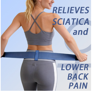 Custom Logo Knitting <b>Sacroiliac</b> <b>Belt</b> Adjustable Pelvis Hip <b>Belt</b> for Women and Men - Product Image 1