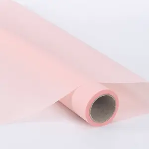 Best Verkopende Matte Bouquet Wrap Roll Schattig Kleurrijk Plastic Waterdicht Koreaans Bloemeninpakpapier