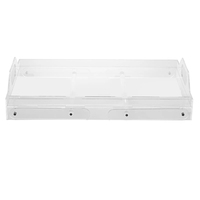 Pupitre portable pliable en acrylique avec poignée, multifonctionnel pour la prise de parole en public, personnalisable par moulage et découpe