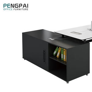 <span class=keywords><strong>Scrivania</strong></span> da Ufficio in Legno Ecologica dal Design Moderno e Forma Essenziale per Uso Commerciale - Product Image 6