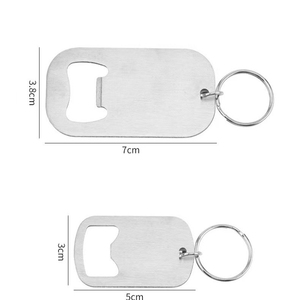 Décapsuleur de bouteille de bière personnalisable en acier inoxydable rond, durable, avec logo publicitaire moderne en émail or et argent 3D - Product Image 5