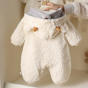 Polyester Material Baby Animal Romper Kids Onesie Sheep Outfit <strong>for</strong> <strong>Toddlers</strong> Boys Girls <strong>Snowsuit</strong> - Product Image 4