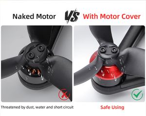 Motor abdeckung kappe für DJI Avata <span class=keywords><strong>2</strong></span> Drohnen schutz aus Aluminium legierung Staub dichter Motors chutz Kratz festes Drohnen zubehör - Product Image 3