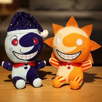 Peluches personnalisées Kawaii Sundrop Moondrop FNAF Violation de sécurité Jouet en peluche Clown Figure Cartoon Jouets en peluche pour enfants Cadeau