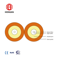 Cable a granel crudo Cable de fibra óptica Zipcord dúplex de 2 núcleos para coletas y cables de conexión y cableado interior Rollo de 2km