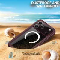 SHELLBOX/Red Pepper Factory Direct Sale IP68 Étui de téléphone magnétique de haute qualité, étanche à la poussière, anti-chute, pour iPhone 18ProMax
