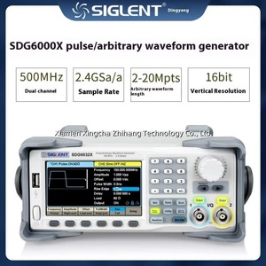 Generador de Ondas Arbitrarias de Pulso Siglent SDG6032X/SDG6052X, Generador de Señales de Osciloscopio de Doble Canal 350MHz/500MHz - Product Image 2