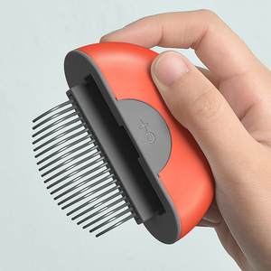 PAKEWAY Ge-mini Pet Grooming Brush Dog Comb Cat Brush with <strong>Masaging</strong> Bead on Tips for Cat Dog - Product Image 3