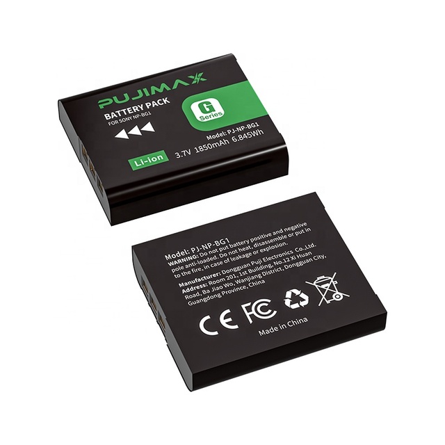 PUJIMAX NP-BG1 Battery for Sony Cyber-shot DSC HX10 HX20 HX30 N1 N2 T20 T25 T70 T90 T100 TX1000 W30 W40 W50 W55 W70 W80 W90 W100