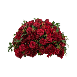 Bouquet <span class=keywords><strong>di</strong></span> <span class=keywords><strong>Rose</strong></span> in Seta Premium, Composizioni Floreali Artificiali, Centrotavola per la Festa della Mamma, Decorazioni per Archi, Sfondo per Feste Nuziali - Product Image 4