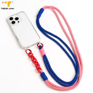 Cordon long en polyester de haute qualité, pratique, détachable, <span class=keywords><strong>collier</strong></span> transversal pour étuis de téléphone portable avec sangle 17 Pro Max - Product Image 3