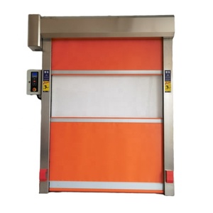 Puerta Rápida Moderna de PVC, Automática, Antipolvo, para Taller, Persiana Enrollable de Acero Inoxidable, Persiana Eléctrica para Almacén - Product Image 2