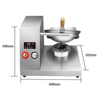 Machine à Frire au Gaz Commerciale Entièrement Automatique à Contrôle Intelligent, Cuisson à Flamme Ouverte, Marmite à Agitation Artificielle, Numérique, Commerciale