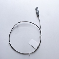 Termokopel Tipe K KN KP Haichen OEM Buatan Khusus dengan Cincin Las 0~1000C IP65 Kabel Kawat Berlapis SS Kelas I/II Model WRN