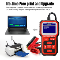 Herramienta de Diagnóstico Automotriz Universal OBD2 EOBD TOP KONNWEI KW681 2026 con Probador de Batería para Automóviles y Motocicletas de 12V