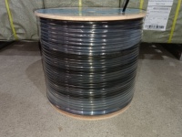 Câble Ethernet DENIXI Cat6 extérieur UTP 24AWG 23AWG de haute qualité, 305 mètres (1000 pieds)