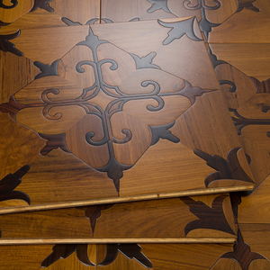 Parquet en noyer multicouche T&G de 15 mm, qualité traditionnelle ABCD, résistant aux chocs, écologique, conforme à la norme EN13501, pour escalier - Product Image 1