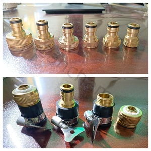 황동 정원 호스 피팅 G1/2 ''수 탭 커넥터 물 흡입 호스 커넥터 - Product Image 4