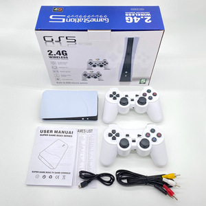 Nouveauté, prix d'usine, lecteur de jeux vidéo <span class=keywords><strong>GS5</strong></span> 620A avec 2 manettes de jeu sans fil intégrées, 620 jeux intégrés - Product Image 5