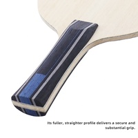 Raquette de ping-pong professionnelle 5+2 en fibre de carbone pour une vitesse explosive