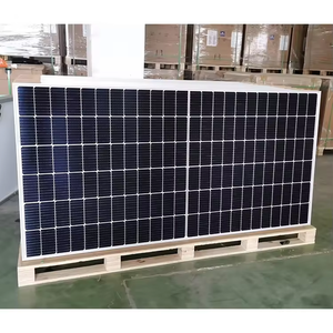 ราคาโรงงานขายส่ง แผงโซลาร์เซลล์พลังงานแสงอาทิตย์แบบฮาล์ฟเซลล์ 400W 450W 550W 670W - Product Image 5