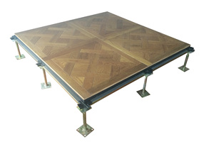 Panneau de sol en aggloméré antistatique professionnel, design couleur bois, conforme à la norme EN pour les bureaux et les salles de serveurs - Product Image 4