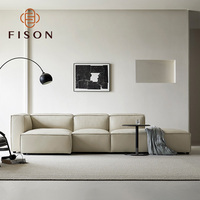 Nouveau canapé modulaire en tissu de haute qualité, style moderne minimaliste, élégant pour salon d'appartement, rembourrage en éponge douce