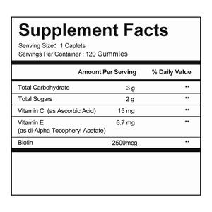 Oem/odm ผู้ใหญ่วิตามินรวมแตงโม gummies อาหารเสริมไบโอตินแร่ธาตุวิตามินทุกวันสำหรับพลังงานภูมิคุ้มกันและสุขภาพโดยรวม - Product Image 2