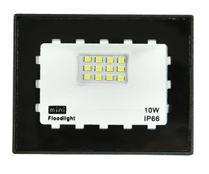 Mini projecteur LED 10W IP66 Lumière du jour 5000K Montage en surface Aluminium Haute luminosité Contrôle par capteur de lumière Garantie 3 ans Projecteur - Product Image 1