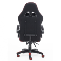 Chaises de jeu pro ergonomiques en tissu respirant de chaise d'ordinateur de PC de course de mousse à haute densité