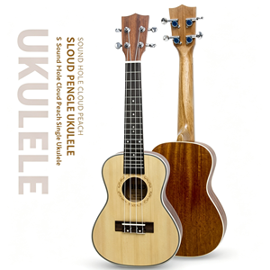 23 Zoll Massivholz-Ukulele Kleine Gitarre für Kinder 4-Saiter Okoume Anfänger-Ukulele für Kinder und Schüler - Product Image 6