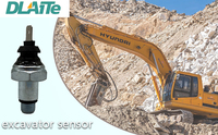 Capteur de pression d'huile haute précision pour alarme moteur de bulldozer et excavatrice Shantui – Aucun modification requise