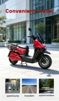 Wholesale 800W Brushless Gas Scooter Motorcycle with 72V 20Ah Battery for 150km Range Sportbikes 60km/h Speed. for Highways Use.