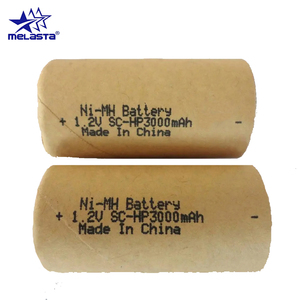 Melasta 10c xả cao tỷ lệ SC Loại 1.2V 3000mAh có thể sạc lại Ni-MH pin cho điện công cụ điện - Product Image 3