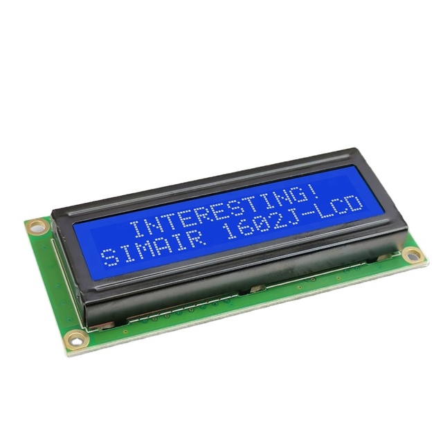Monochrome Serial  I2C interface 16x2 Character Display Module  lcm SPI 1602 character  lcd