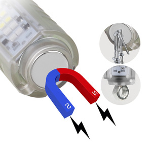 ไฟฉายซูม 30W ไฟ LED สีขาว พร้อมคลิปหนีบปากกา แม่เหล็กในตัว แบตเตอรี่ในตัว สำหรับใช้งานกลางแจ้ง - Product Image 2