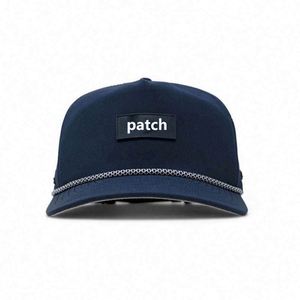 Gorra de Béisbol de PVC de Alta Calidad con Logotipo, 5 Paneles, Impermeable, con Orificios Cortados con Láser, Estilo Deportivo, con Cuerda - Product Image 3