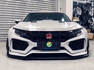 Robot Wide Body Kit voorbumper, achterbumper, sideskirts, wielverbreders, auto-accessoire voor 10e generatie Civic - Product Image 3