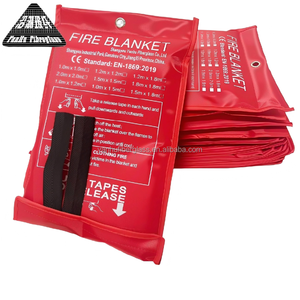 Couverture anti-feu ignifuge de 1,2 mètre avec résistance à la chaleur, <span class=keywords><strong>tissu</strong></span> 100% fibre de verre pour la prévention des incendies à la maison et au bureau - Product Image 1