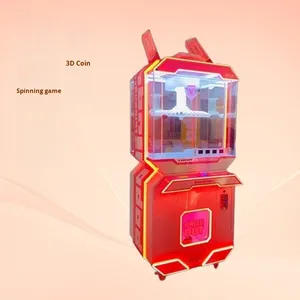 Minimáquina de juego de grúa que funciona con monedas de lujo al por mayor, máquina de juego de grúa con garra tipo muñeca para diversión FEC para niños y hombres - Product Image 4