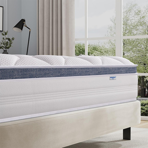 Nhà Máy Bán buôn Hiện Đại Nữ Hoàng Vua kích thước 5-Khoanh vùng Túi mùa xuân lai nệm bọt Topper 25cm dày 10 năm bảo hành phòng ngủ - Product Image 4